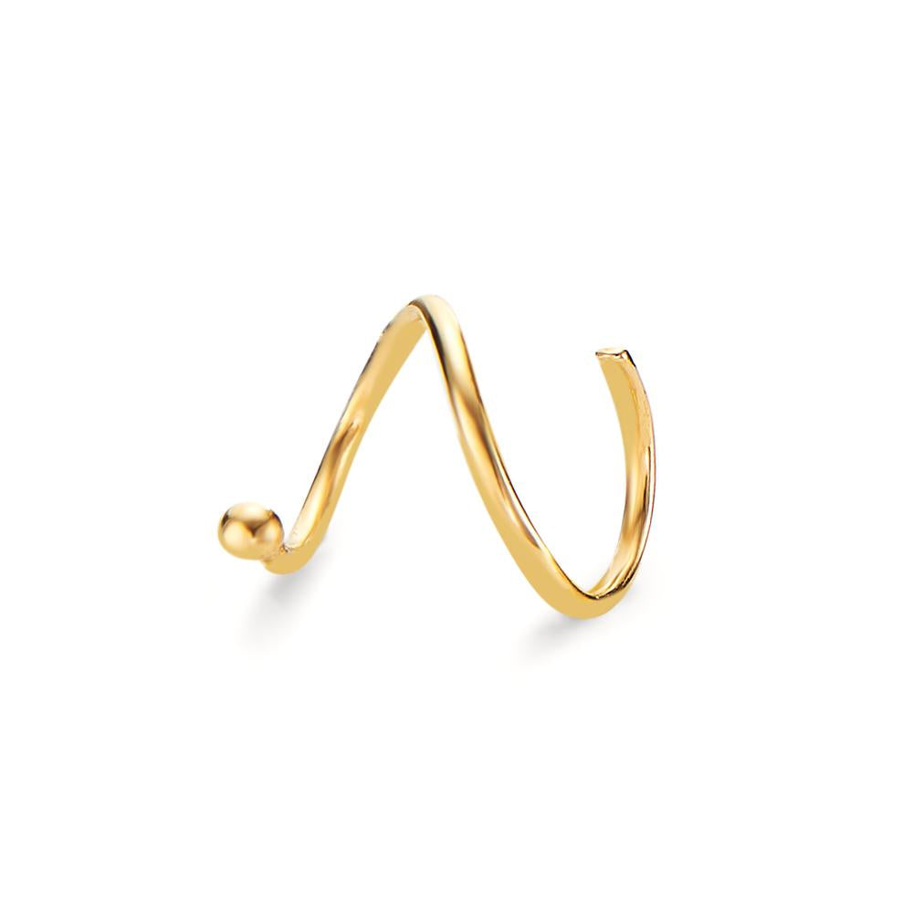 Earrings 18k Yellow Gold Ø10 mm