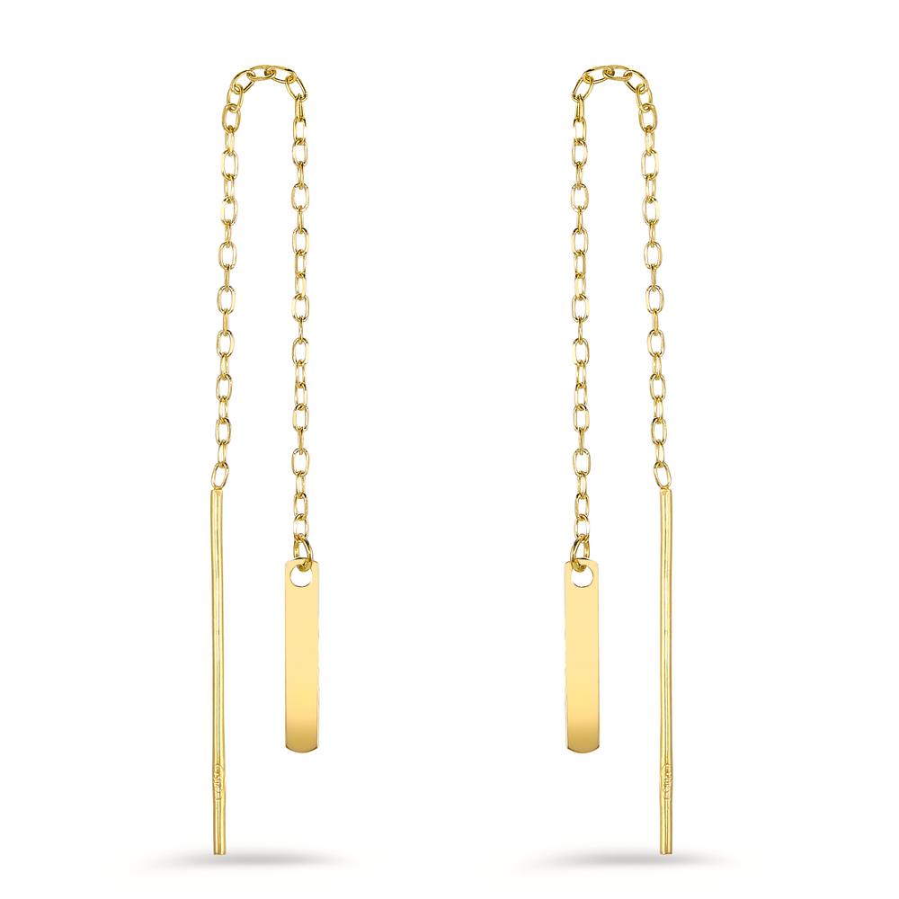 Threader Earrings 18k Yellow Gold