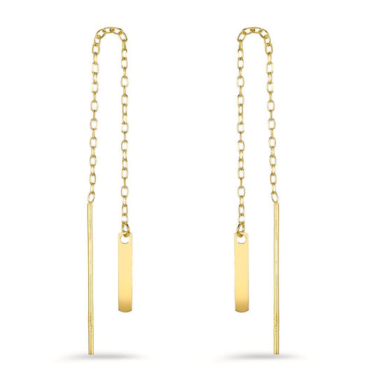 Threader Earrings 18k Yellow Gold