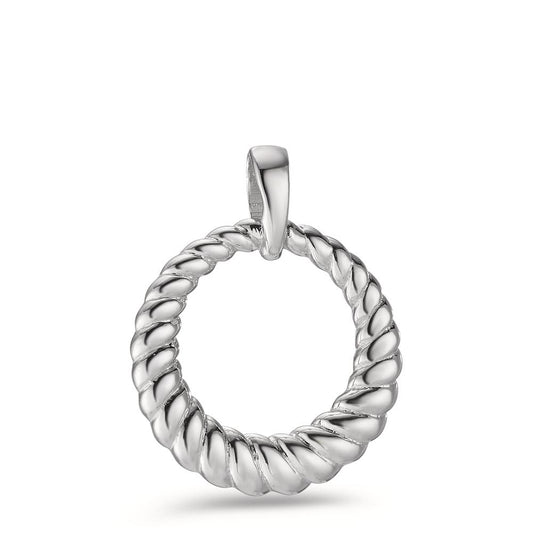 Pendant Silver Rhodium plated Ø15 mm