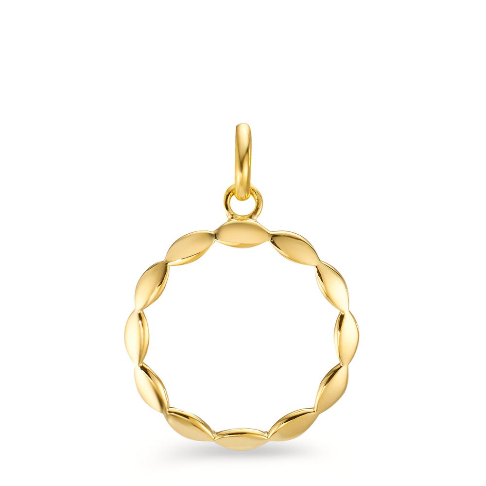 Pendant 9k Yellow Gold Ø16 mm