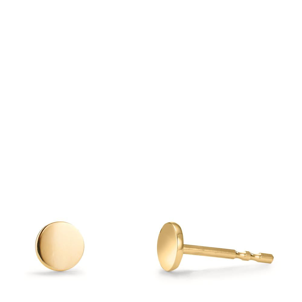 Stud earrings 9k Yellow Gold Ø4.3 mm