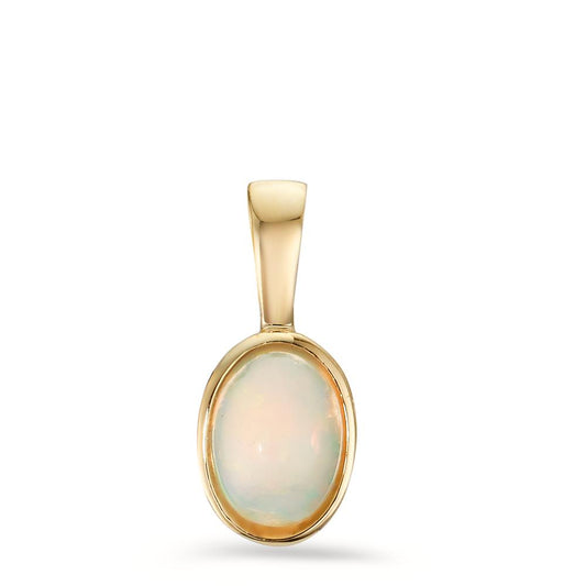 Pendant 9k Yellow Gold Opal