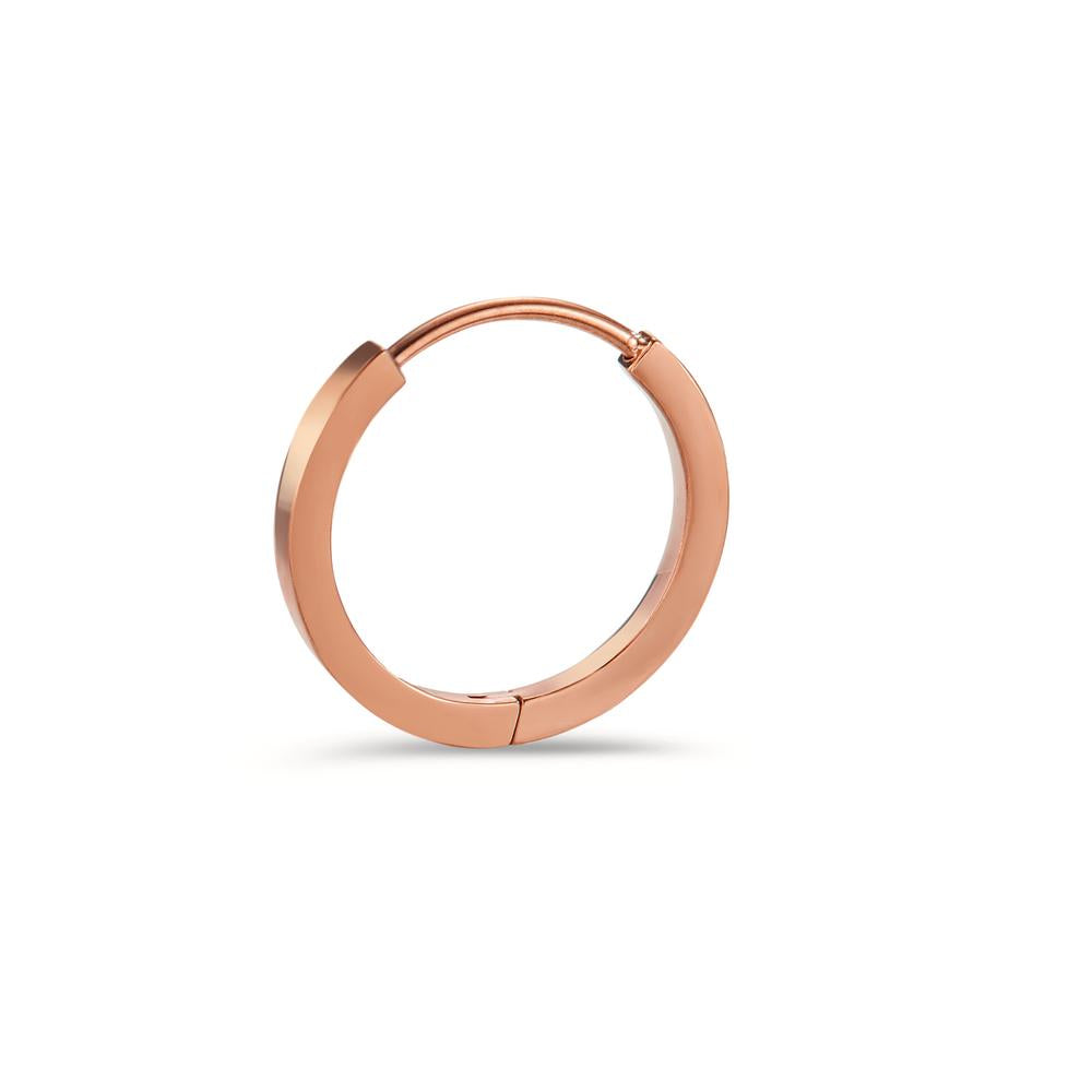 Hinged hoop 1 pc Titanium Rose IP coated