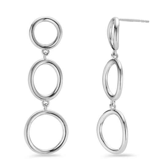 Drop Earrings Silver Rhodium plated