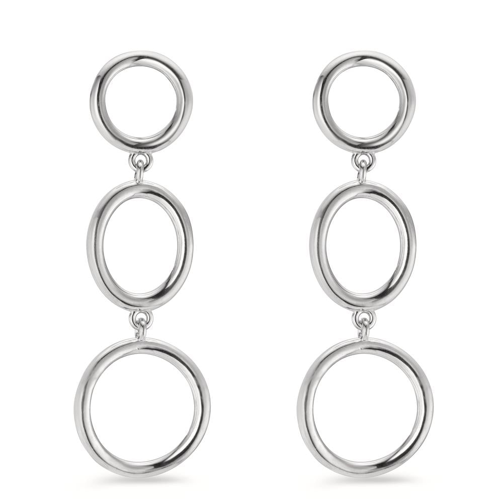 Drop Earrings Silver Rhodium plated