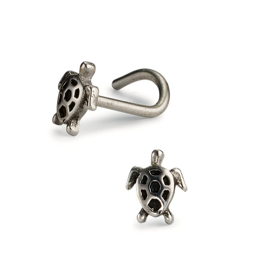 Nose Stud Stainless steel Tortoise Ø5 mm