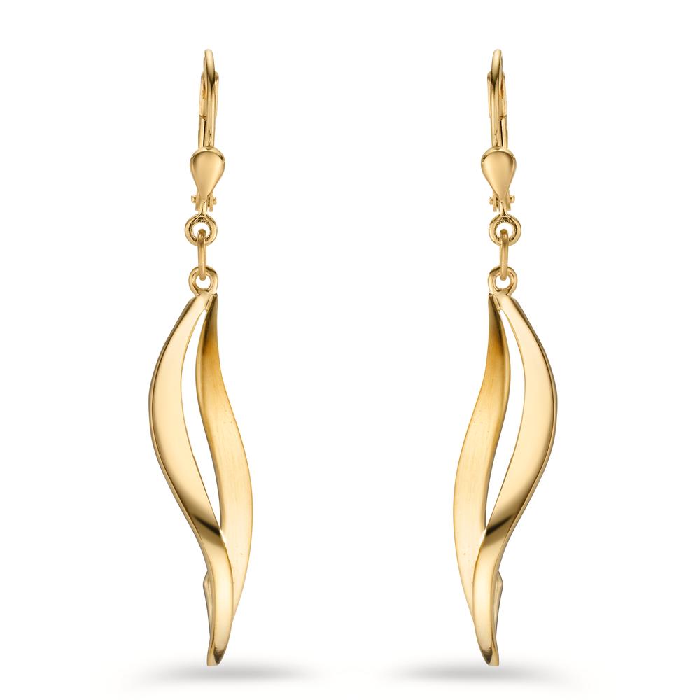 Drop Earrings Silver Gold plated