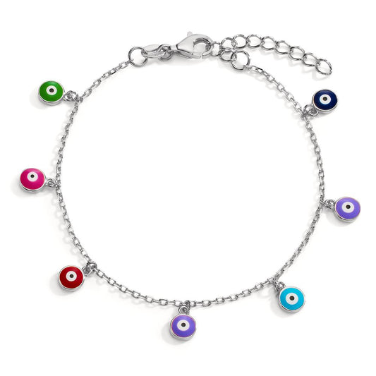 Bracelet Silver Rhodium plated 16-19 cm