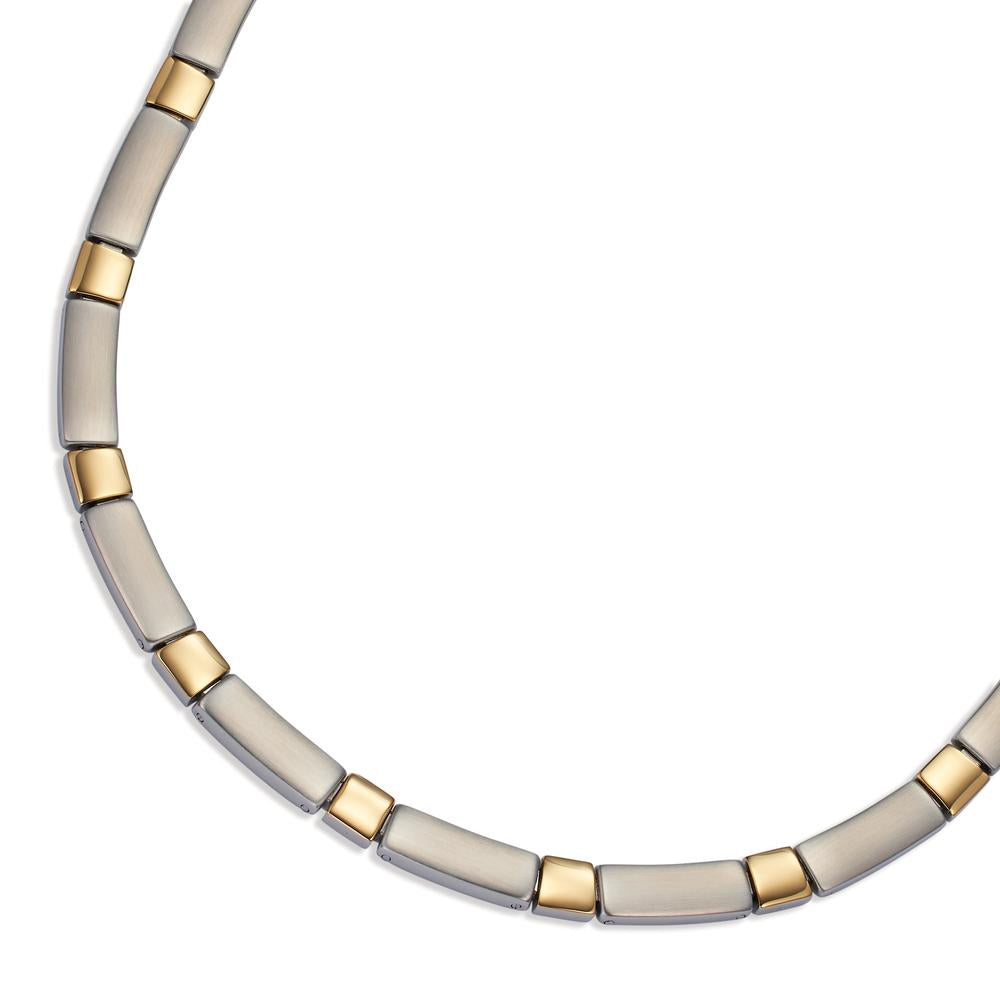 Necklace Stainless steel Yellow Bicolor 45-47 cm