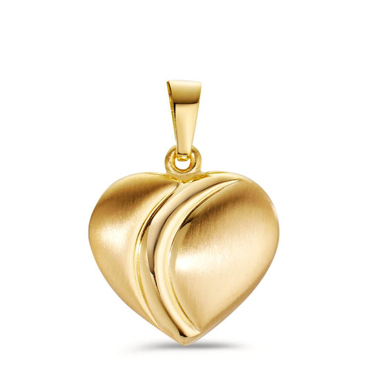 Pendant 18k Yellow Gold Heart Ø14 mm