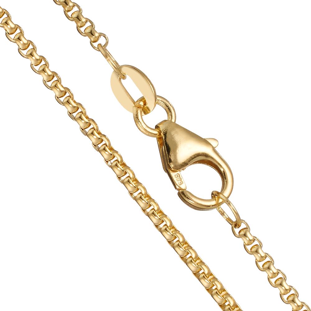 Necklace 14k Yellow Gold 42 cm