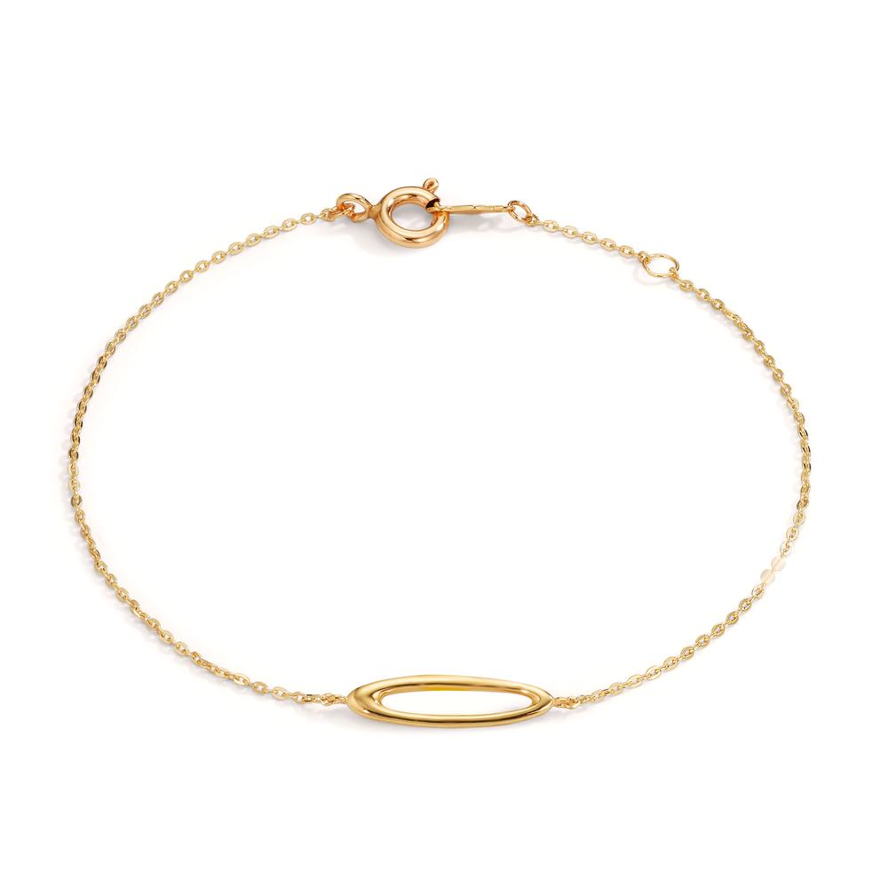 Bracelet 9k Yellow Gold 16-18 cm