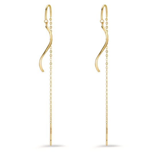 Threader Earrings 9k Yellow Gold