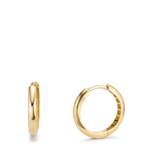 Hinged hoop 9k Yellow Gold