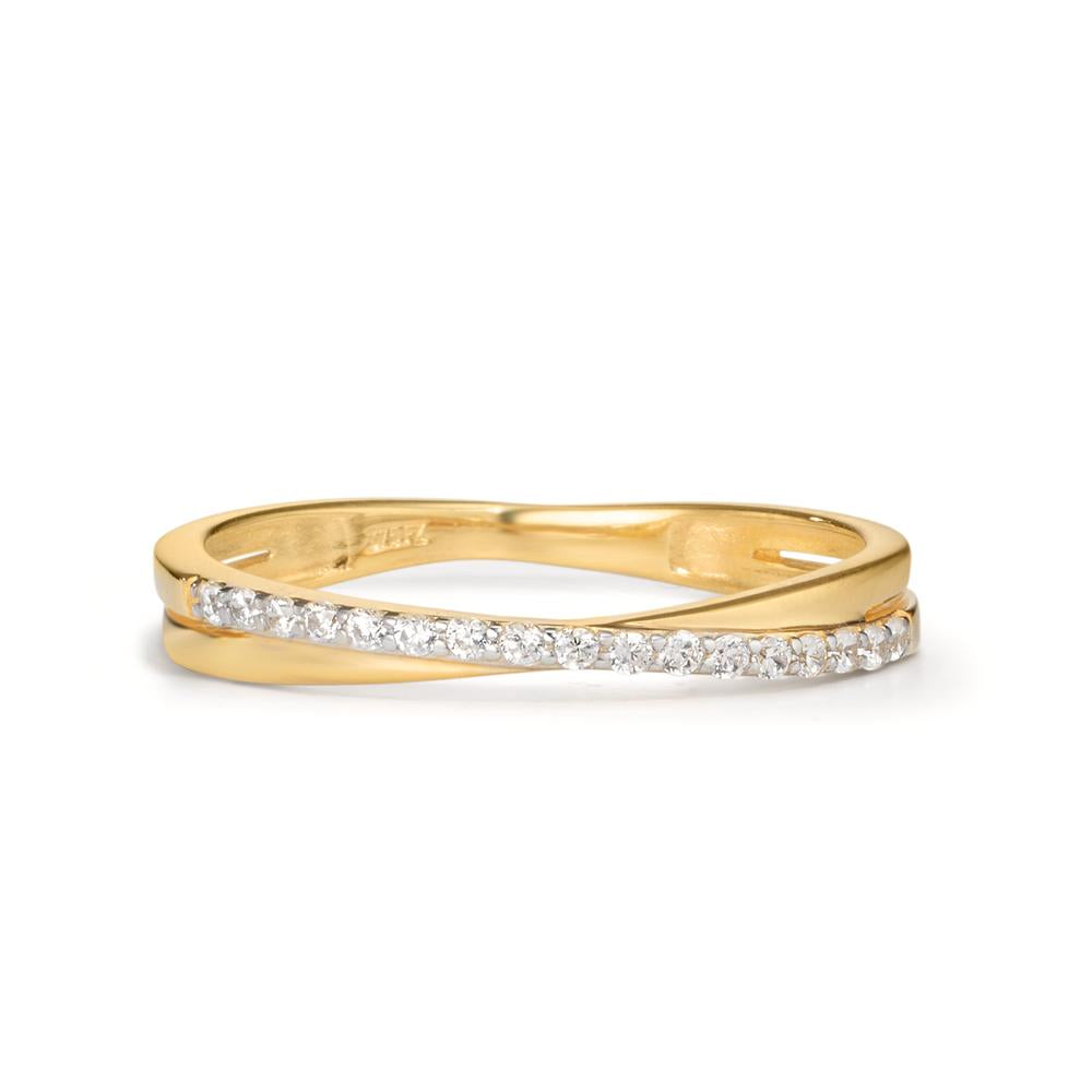 Ring 9k Yellow Gold Zirconia