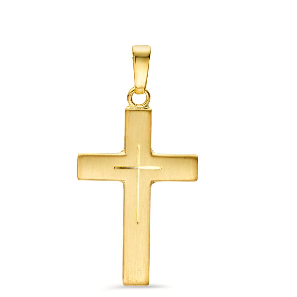 Pendant 9k Yellow Gold Cross