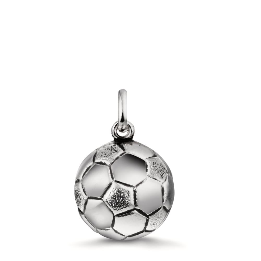 Pendant Silver Patinated Football Ø13 mm