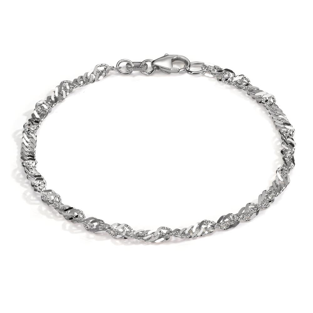 Bracelet Silver Zirconia 17.5 cm