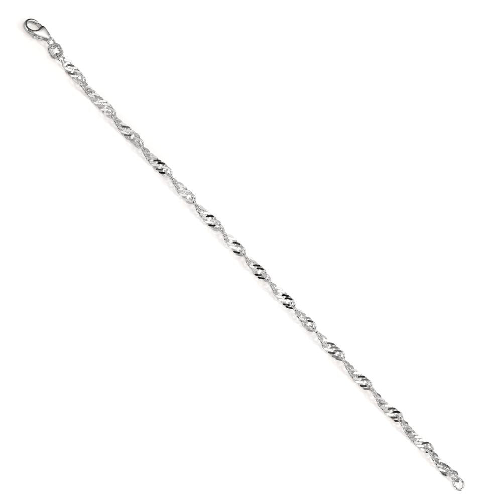 Bracelet Silver Zirconia 17.5 cm