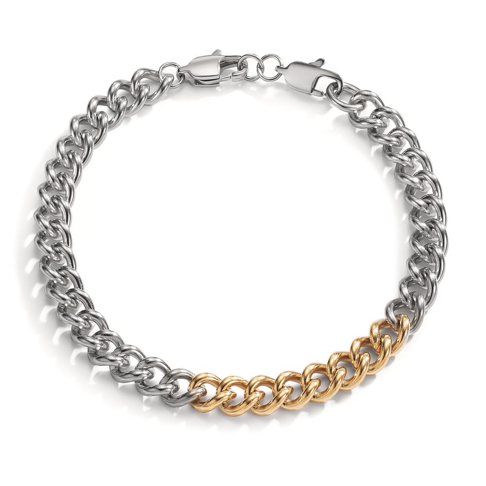 Bracelet Stainless steel Yellow IP coated 20-21 cm