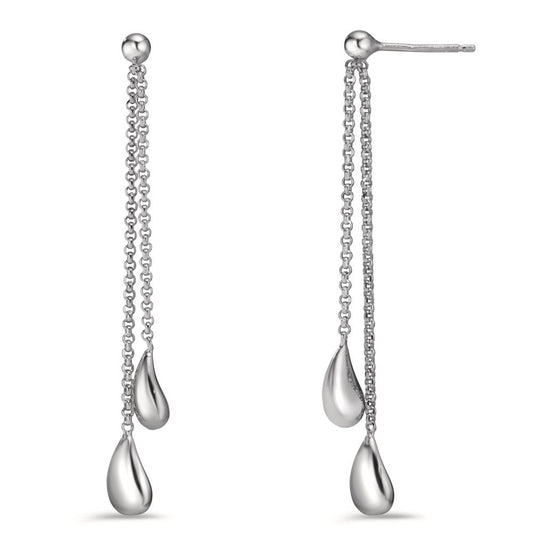 Drop Earrings Silver Rhodium plated