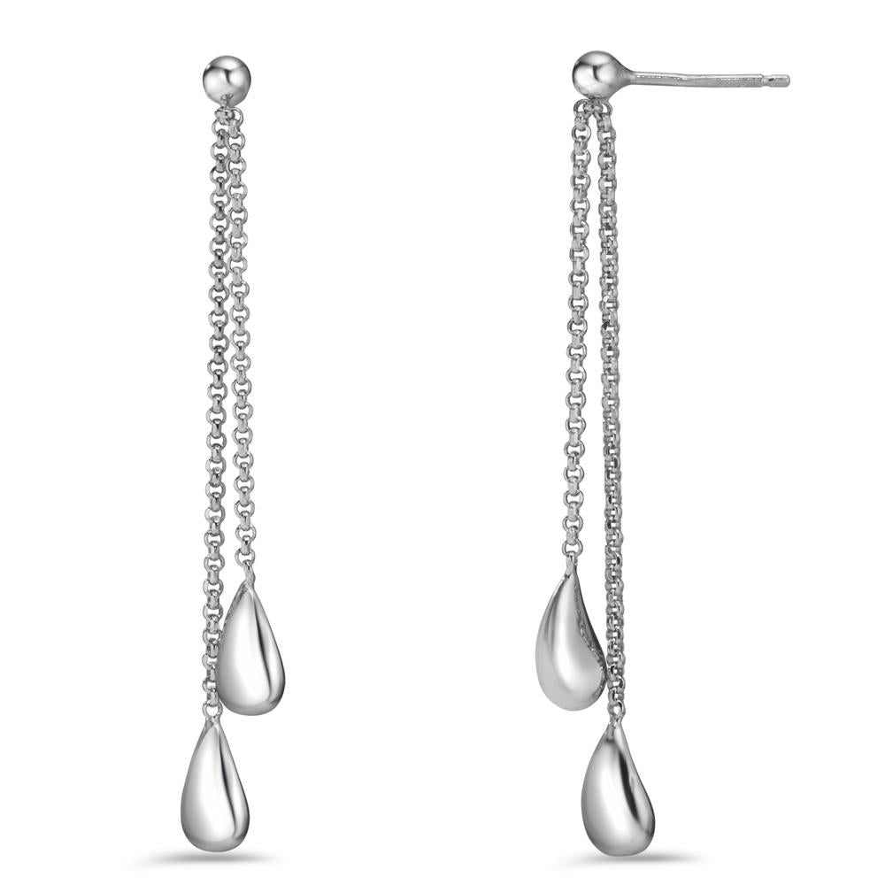 Drop Earrings Silver Rhodium plated