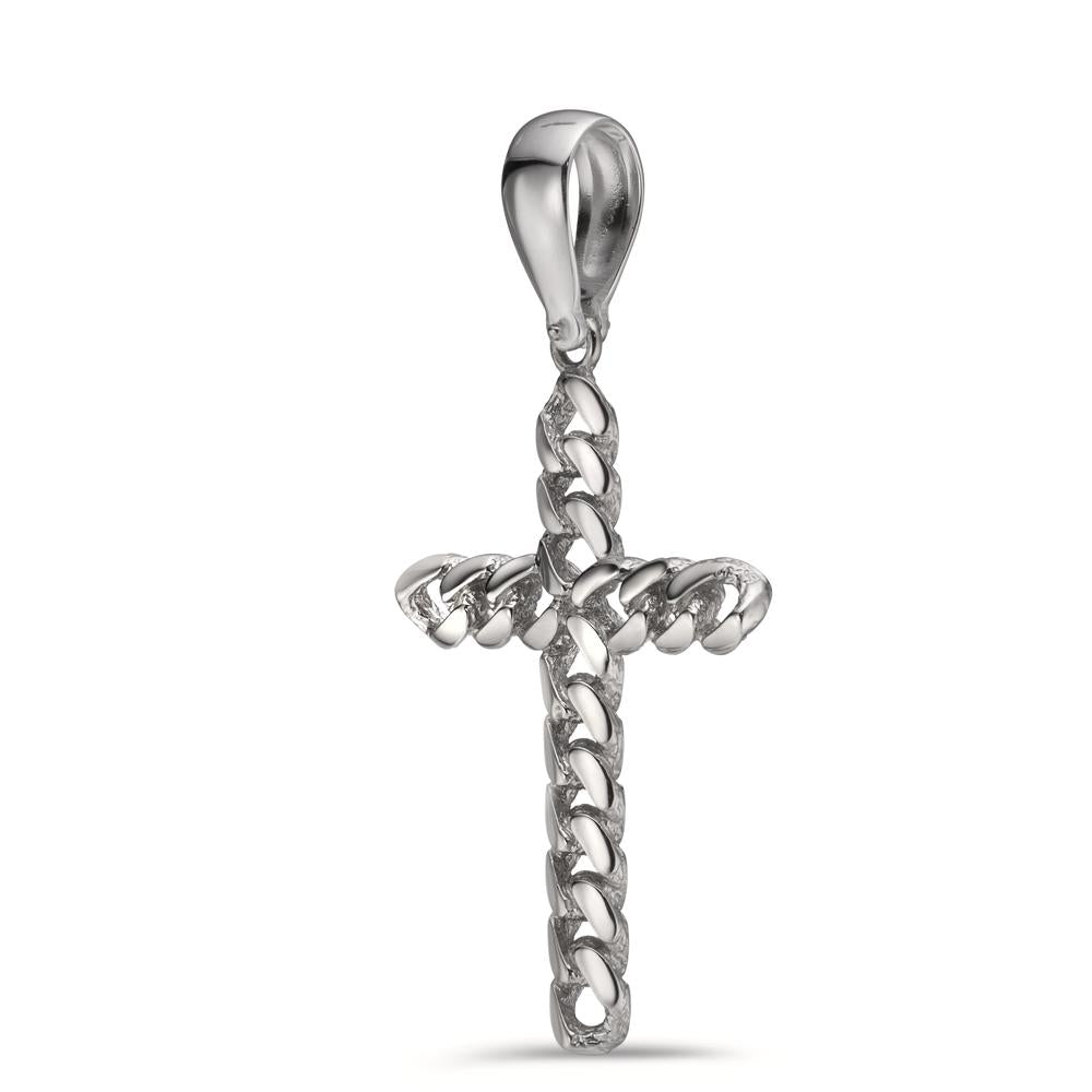 Pendant Silver Rhodium plated Cross