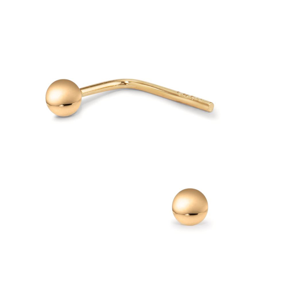 Nose Stud 9k Yellow Gold Ø2.5 mm