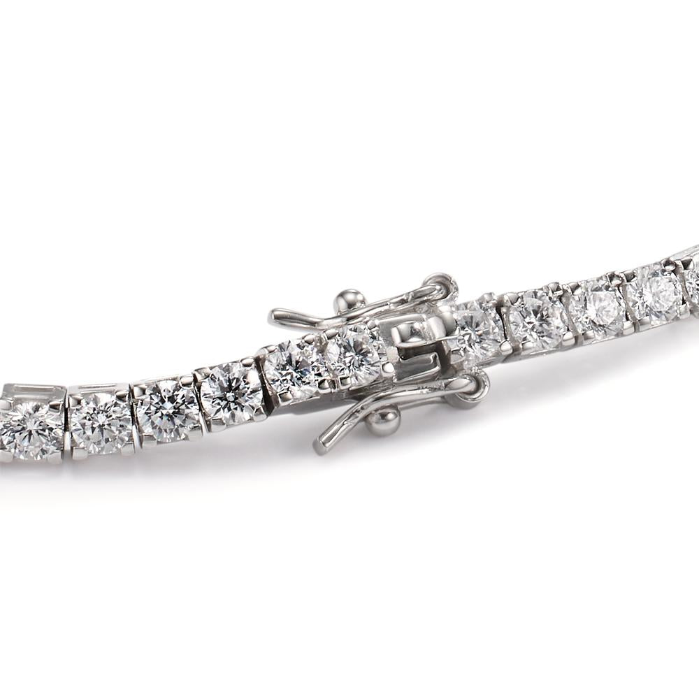 Bracelet Silver Zirconia 56 Stones Rhodium plated 19 cm