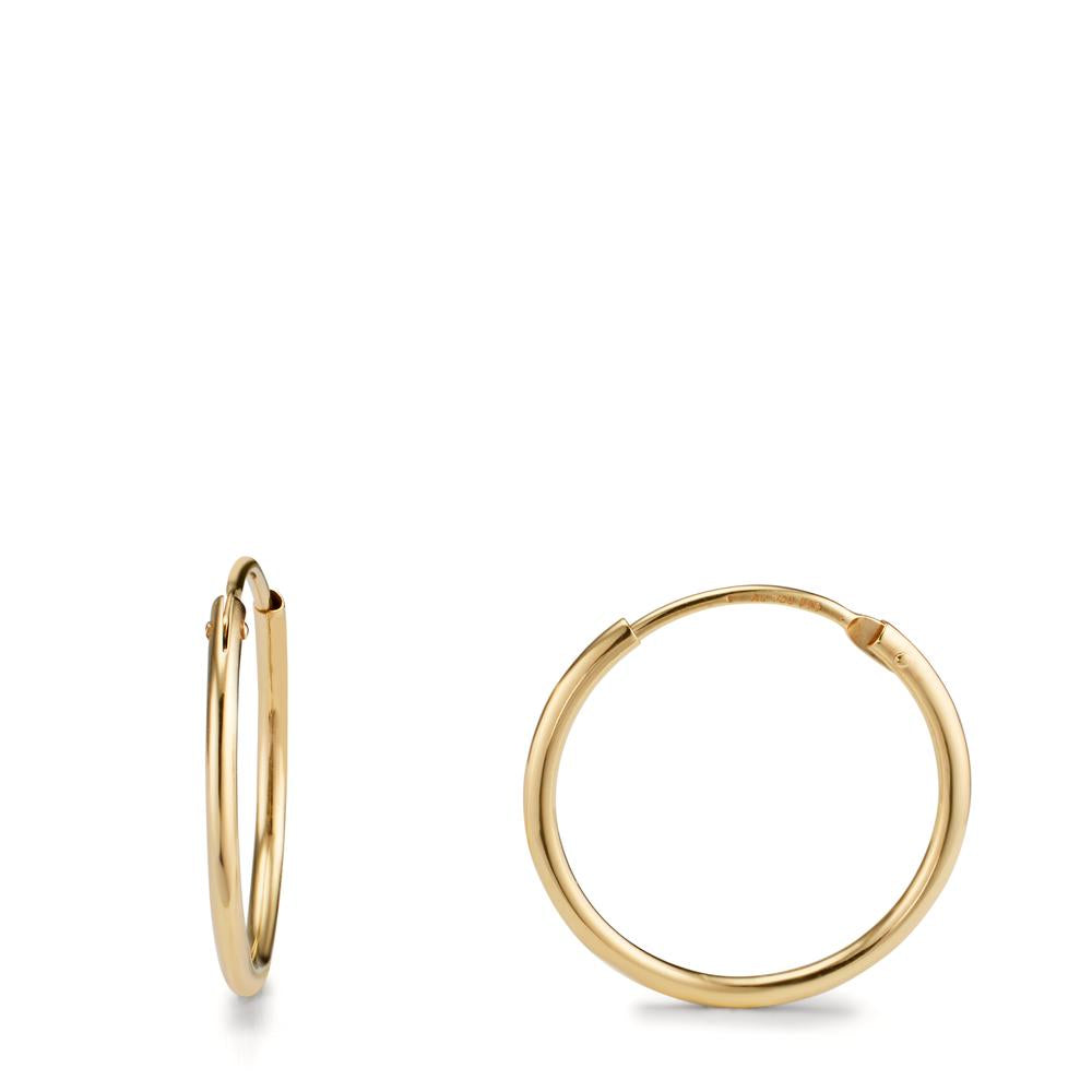 Hoop earrings 18k Yellow Gold