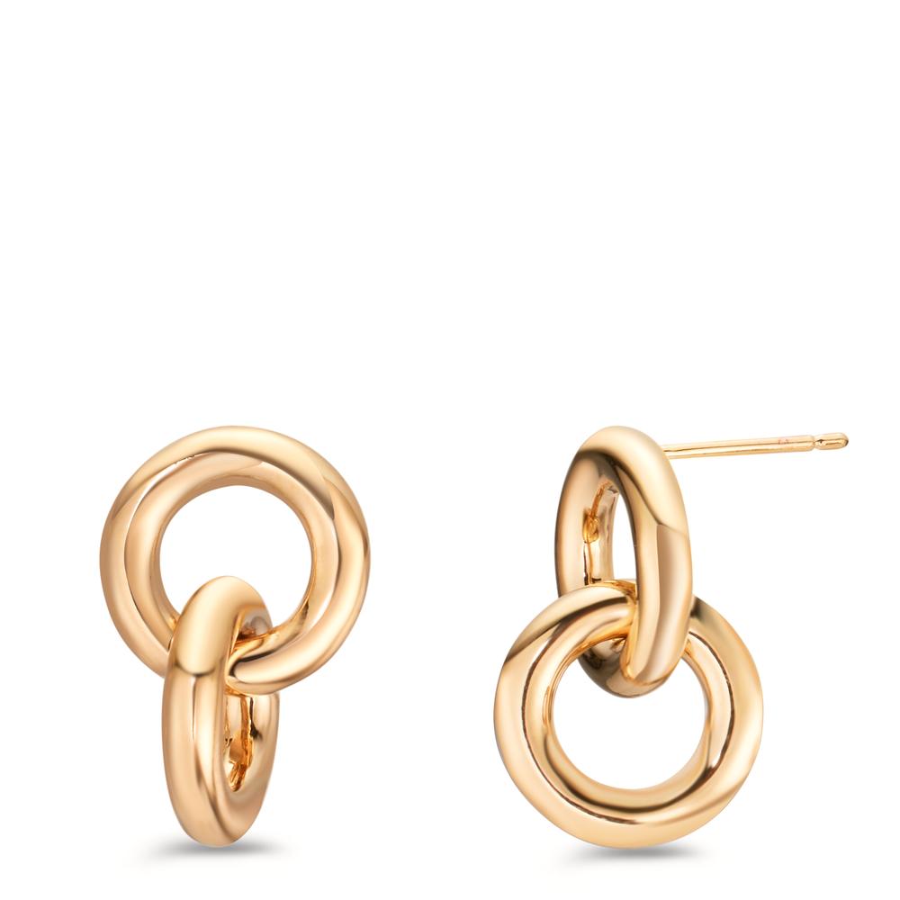 Drop Earrings Bronze gold plated 3 microns