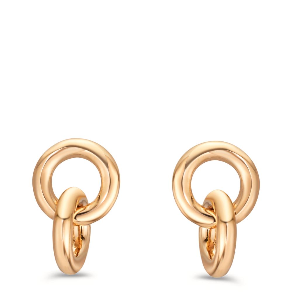 Drop Earrings Bronze gold plated 3 microns