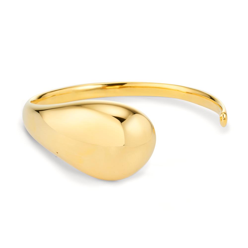 Bangle Silver Yellow Gold plated Ø60 mm