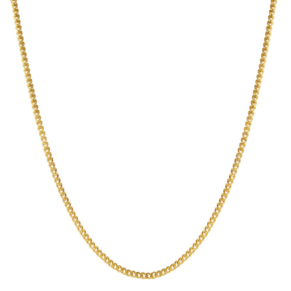 Curb-Necklace 9k Yellow Gold 38 cm