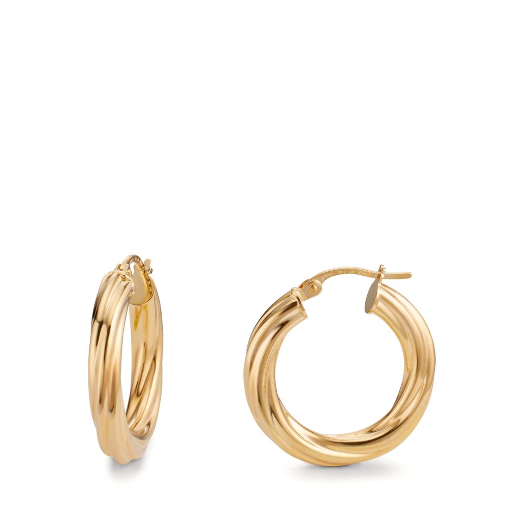 Hoop earrings 18k Yellow Gold